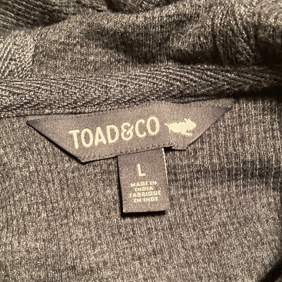 Toad&Co Charcoal Framer Dos Hoodie - Picture 2 of 5